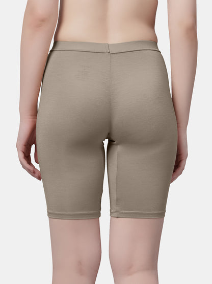 Modal Spandex Stretchable Cycling Shorts for Women - Ladybird