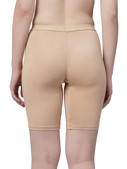 Modal Spandex Stretchable Cycling Shorts for Women - Ladybird