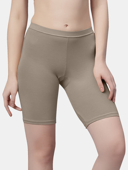 Modal Spandex Stretchable Cycling Shorts for Women - Ladybird