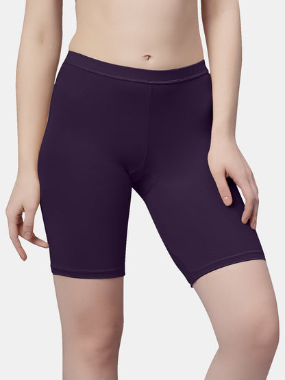 Modal Spandex Stretchable Cycling Shorts for Women - Ladybird