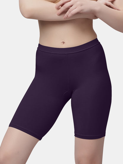 Modal Spandex Stretchable Cycling Shorts for Women - Ladybird