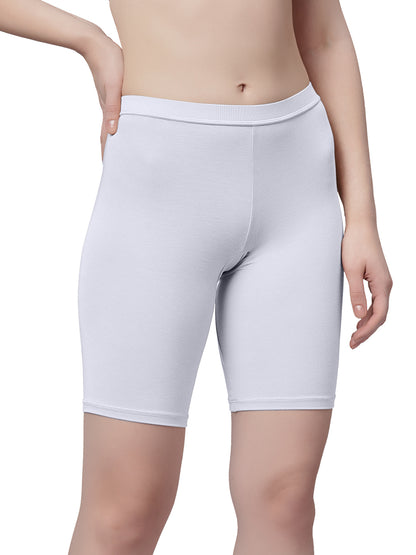 Modal Spandex Stretchable Cycling Shorts for Women - Ladybird