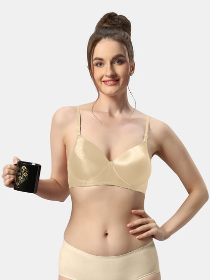 Lightly-Padded-T-Shirt-Bra-with-Convertible-Foram-Nude-Nude-Front