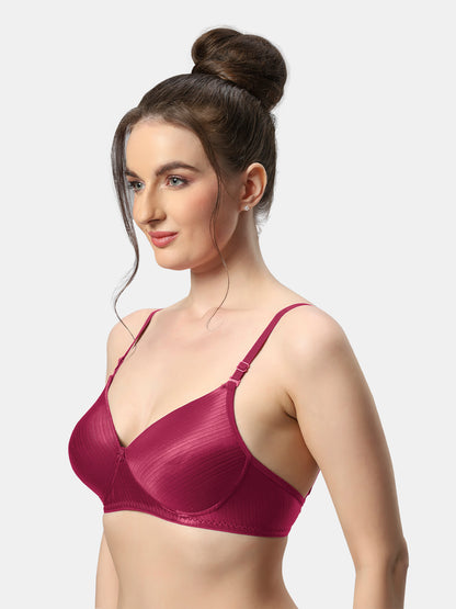 Lightly-Padded-T-Shirt-Bra-with-Convertible-Foram-Nude-Rani-Left