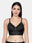 Lightly-Padded-Wire-Free-Full-Coverage-Bra-with-Adjustable-Straps-and-Nylon-Elastane-Lace-Sonet-black-front