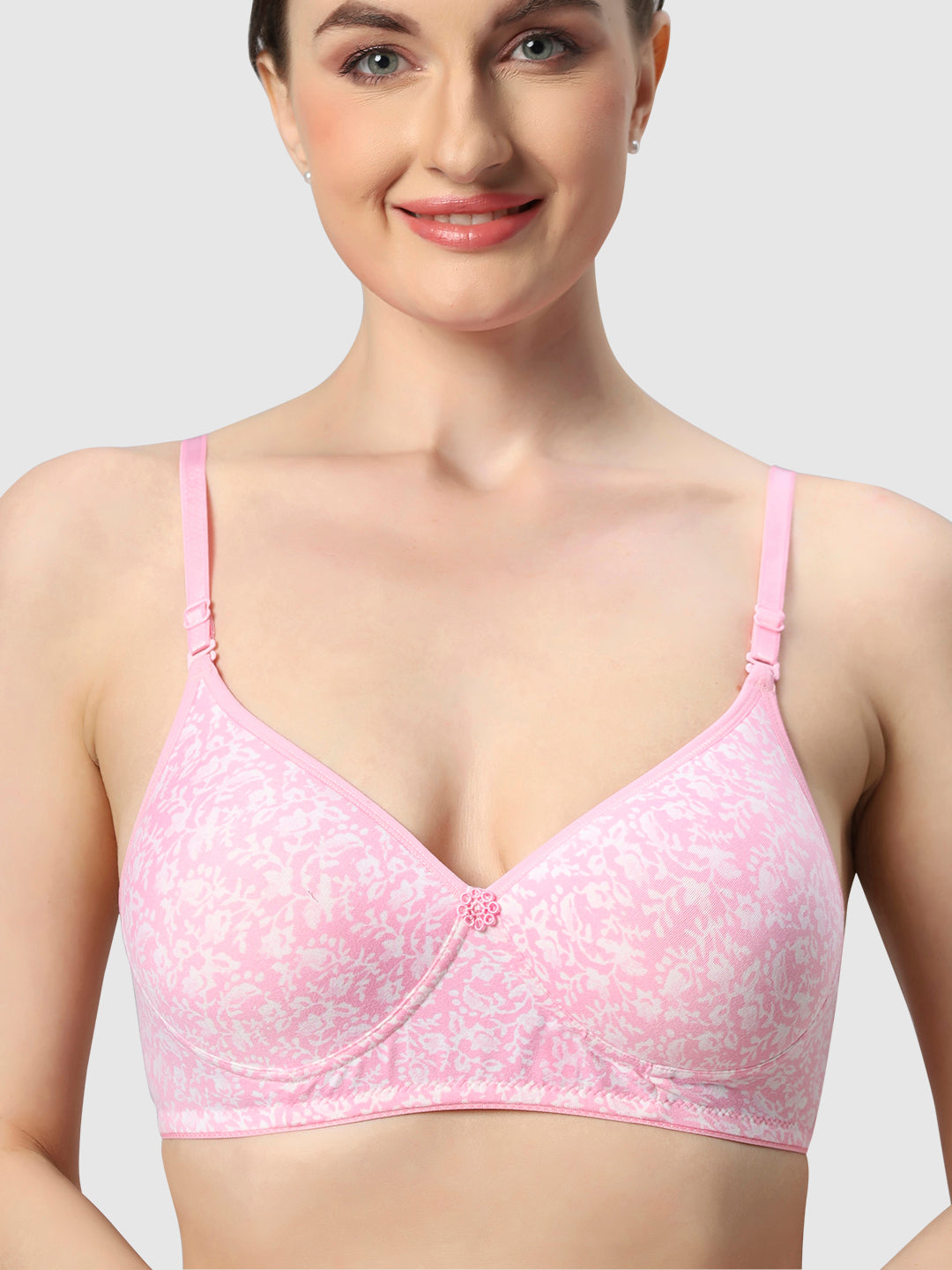 Lightly-Padded-Wireless-T-Shirt-Bra-Melody-Pink-Close