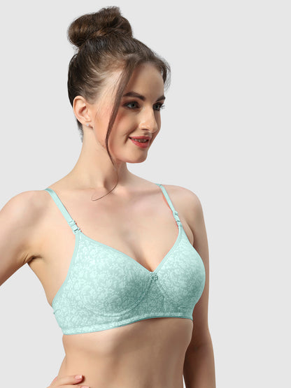 Lightly-Padded-Wireless-T-Shirt-Bra-Melody-Sky-Front