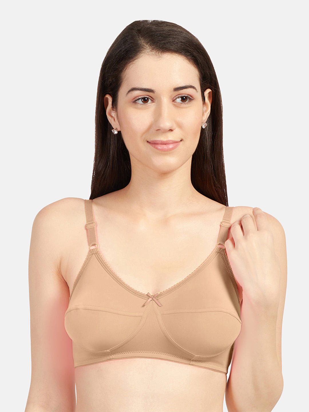 Loreal-Women_s-Non-Padded-Regular-Bra-Nude-Front