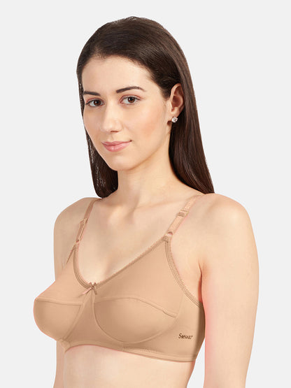 Loreal-Women_s-Non-Padded-Regular-Bra-Nude-Left