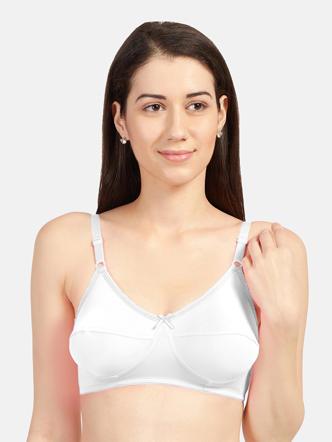 Loreal-Women_s-Non-Padded-Regular-Bra-White-Front