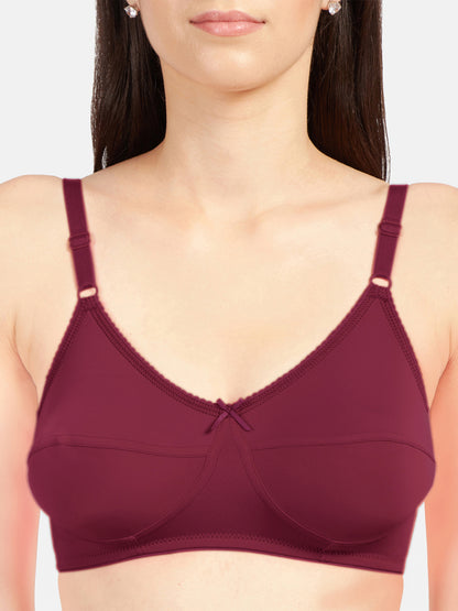 Loreal-Women_s-Non-Padded-Regular-Bra-Wine-Close