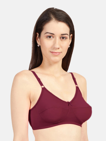 Loreal-Women_s-Non-Padded-Regular-Bra-Wine-RIght