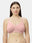 Non Padded Wire free Polyester Spandex Nursing Bra with Full Coverage and Hook Feeding Opening, Adjustable Straps, Broad Wings - Mamma