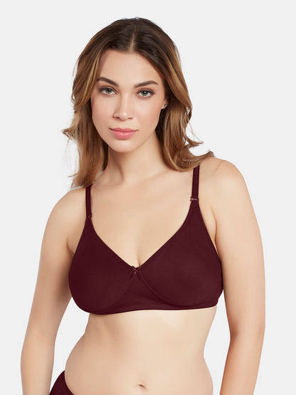 Non Padded Wirefree Cotton Polyester Moderate Coverage Minimizer Bra with Detachable Straps – CATWALK