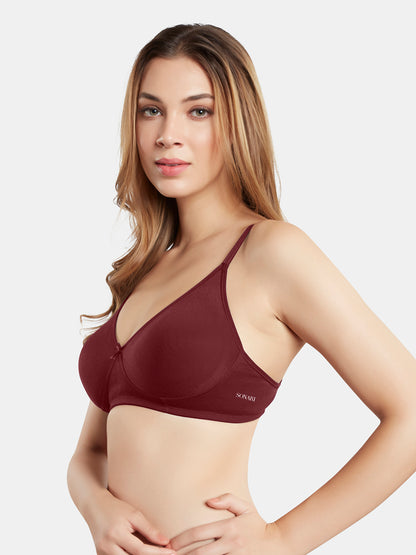 Non-Padded Wirefree Medium Coverage Everyday Bra with Seamless Cups – SMILE