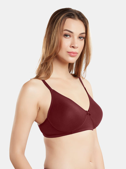 Non-Padded Wirefree Medium Coverage Everyday Bra with Seamless Cups – SMILE
