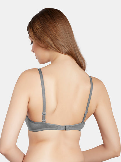 Non Padded Wirefree Cotton Polyester Moderate Coverage Minimizer Bra with Detachable Straps – CATWALK