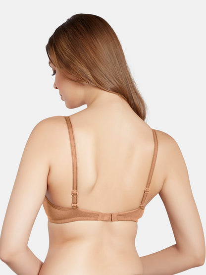 Non Padded Wirefree Cotton Polyester Moderate Coverage Minimizer Bra with Detachable Straps – CATWALK