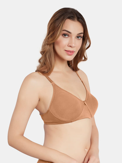 Non Padded Wirefree Cotton Polyester Moderate Coverage Minimizer Bra with Detachable Straps – CATWALK
