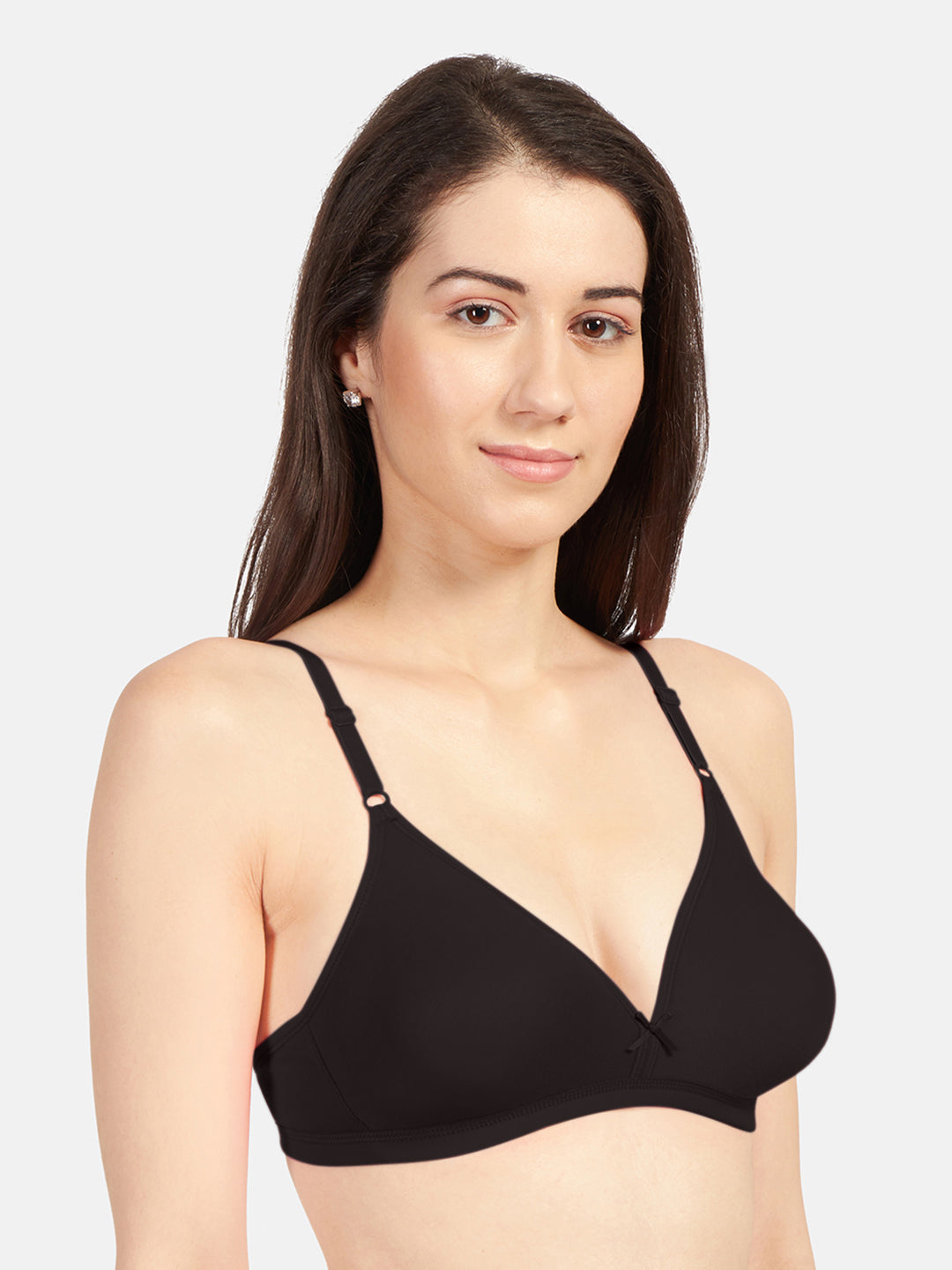 Non-Padded-Cotton-Polyester-Bras-Omania-Coffee-Right