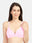 Non-Padded-Cotton-Polyester-Bras-Omania-Pink-Front