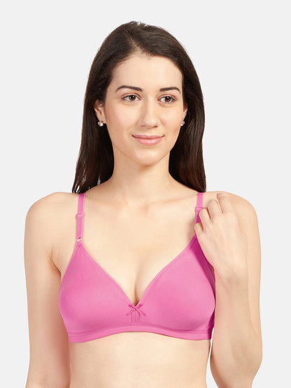 Non-Padded-Cotton-Polyester-Bras-Omania-Rani-Front