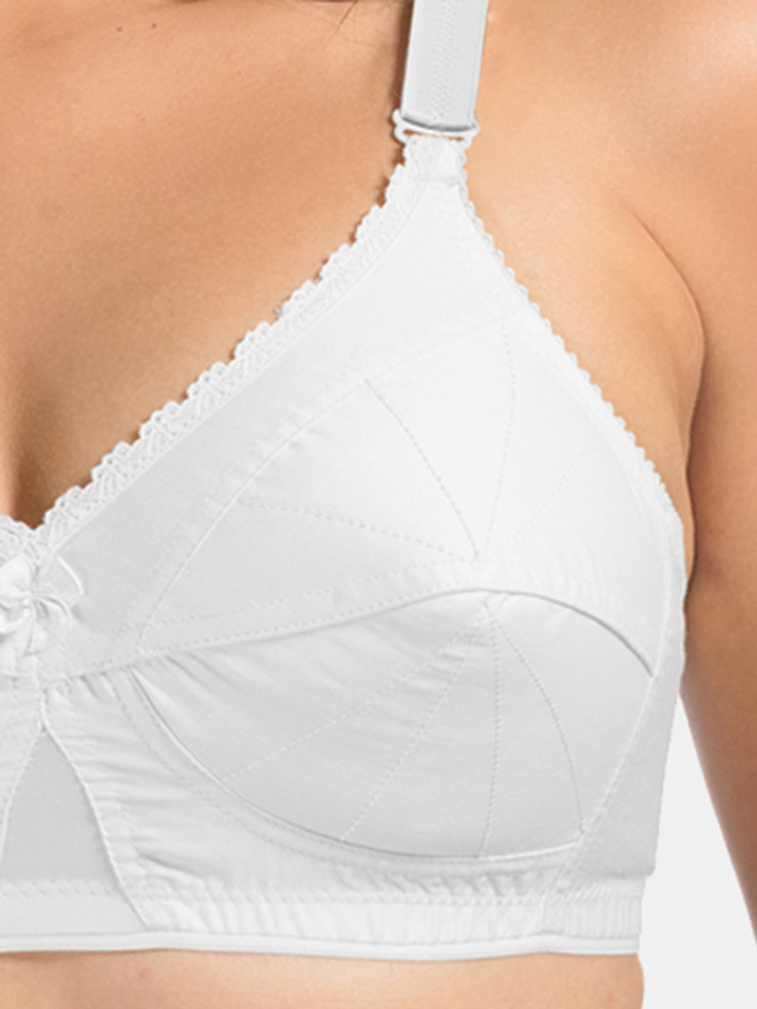 Non-Padded-Non-Wired-Bra–Ice-White-Close