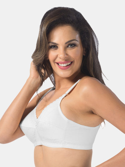 Non-Padded-Non-Wired-Bra–Ice-White-Left