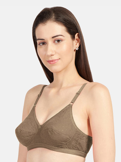 Non-Padded-Non-Wired-Cotton-Bra-with-High-Coverage-Embroidered-Design-and-Adjustable-Straps-Alpha-Olive-Left