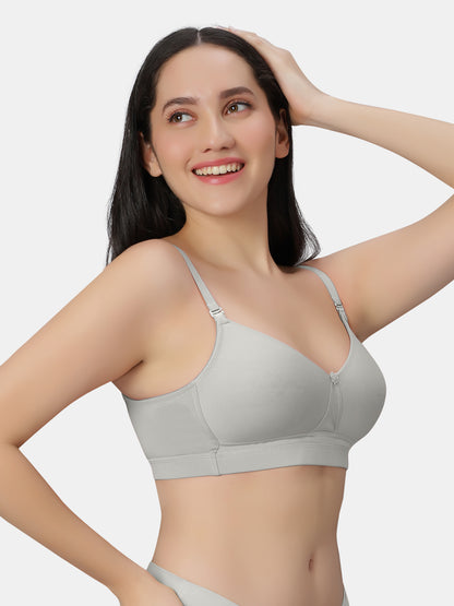 Non-Padded-Non-Wired-Minimizer-Bra-Full-Coverage-Minimizer-Grey-Left