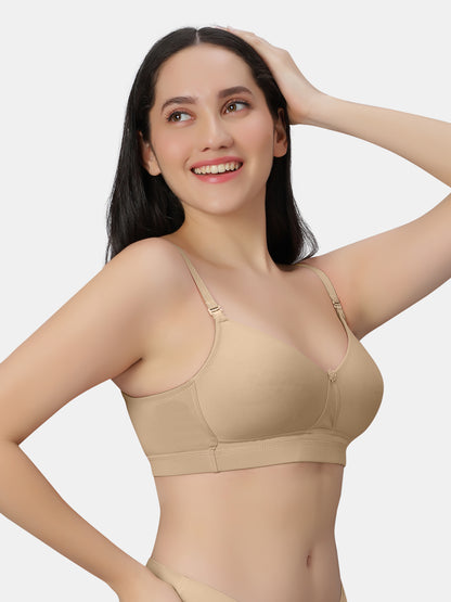 Non-Padded-Non-Wired-Minimizer-Bra-Full-Coverage-Minimizer-Nude-Left