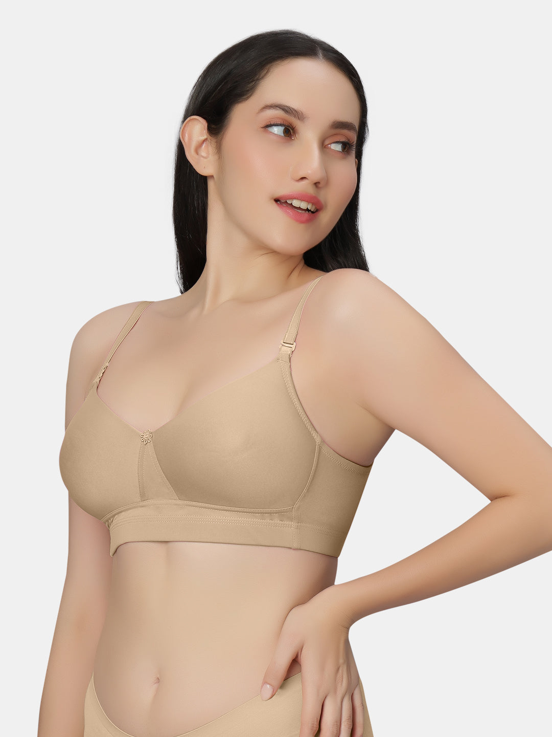 Non-Padded-Non-Wired-Minimizer-Bra-Full-Coverage-Minimizer-Nude-Right