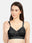 Non-Padded-Pure-Cotton-Bra-Celina-Black-Front