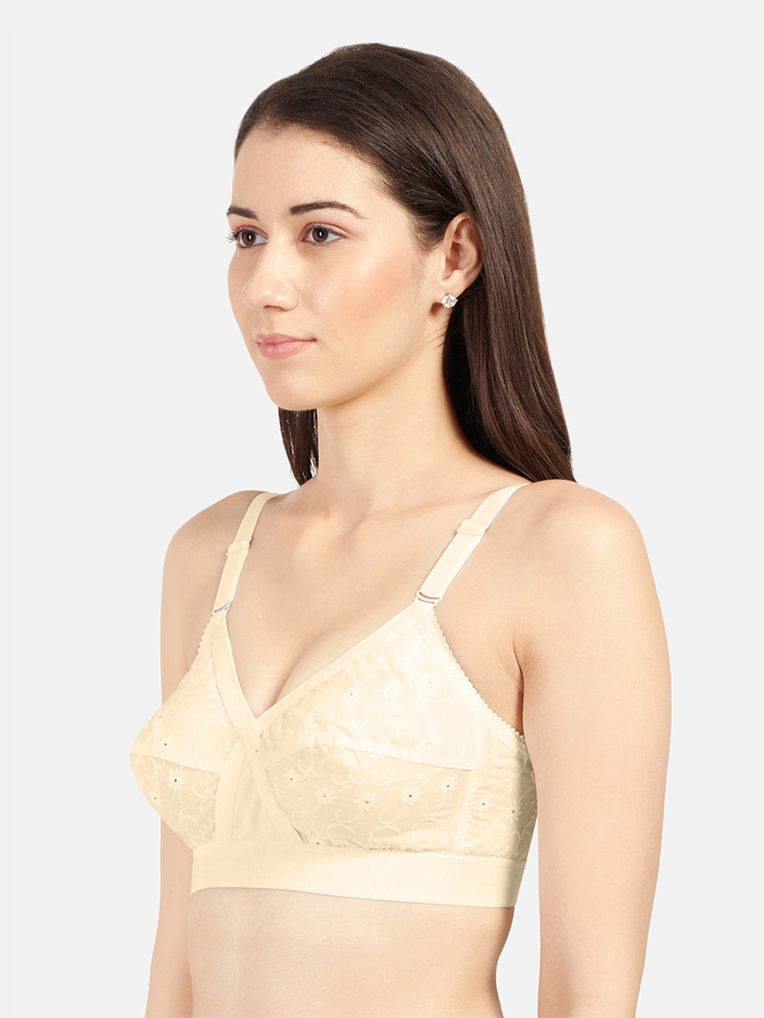 Non-Padded-Pure-Cotton-Bra-Celina-Skin-Left