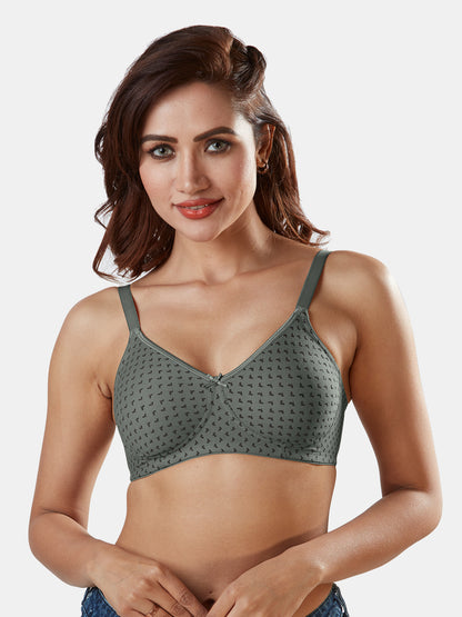 Non-Padded-T-Shirt-Bra-Pack-of-1-Anita-Grey-Front