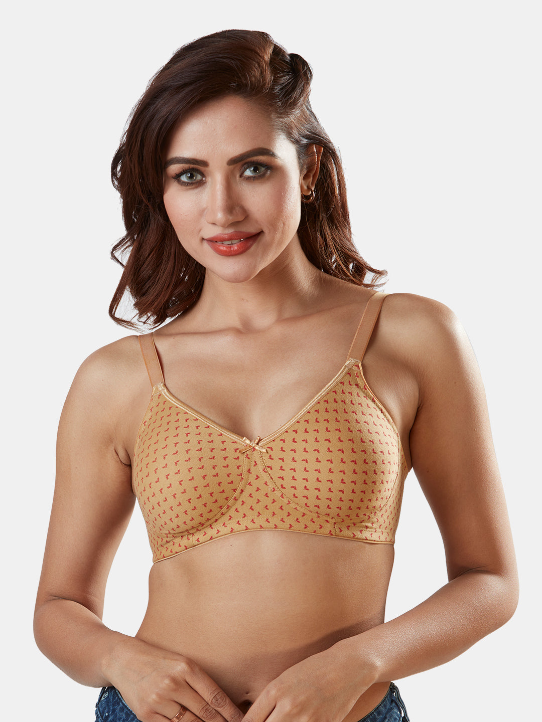 Non-Padded-T-Shirt-Bra-Pack-of-1-Anita-Nude-Front