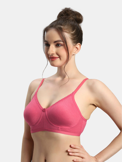 Non-Padded-T-Shirt-Bra-with-Poly-Cotton-Misha-Carrot-Left