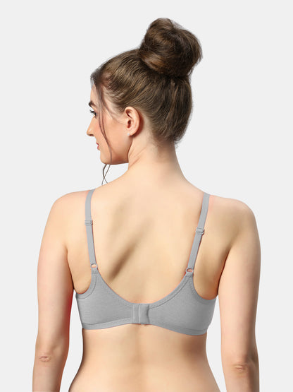 Non-Padded-T-Shirt-Bra-with-Poly-Cotton-Misha-Grey-Back