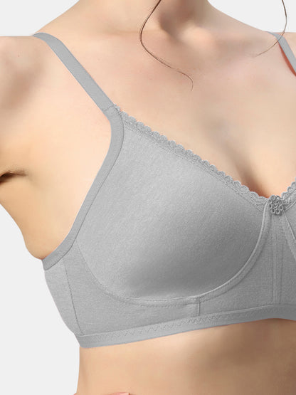 Non-Padded-T-Shirt-Bra-with-Poly-Cotton-Misha-Grey-Close