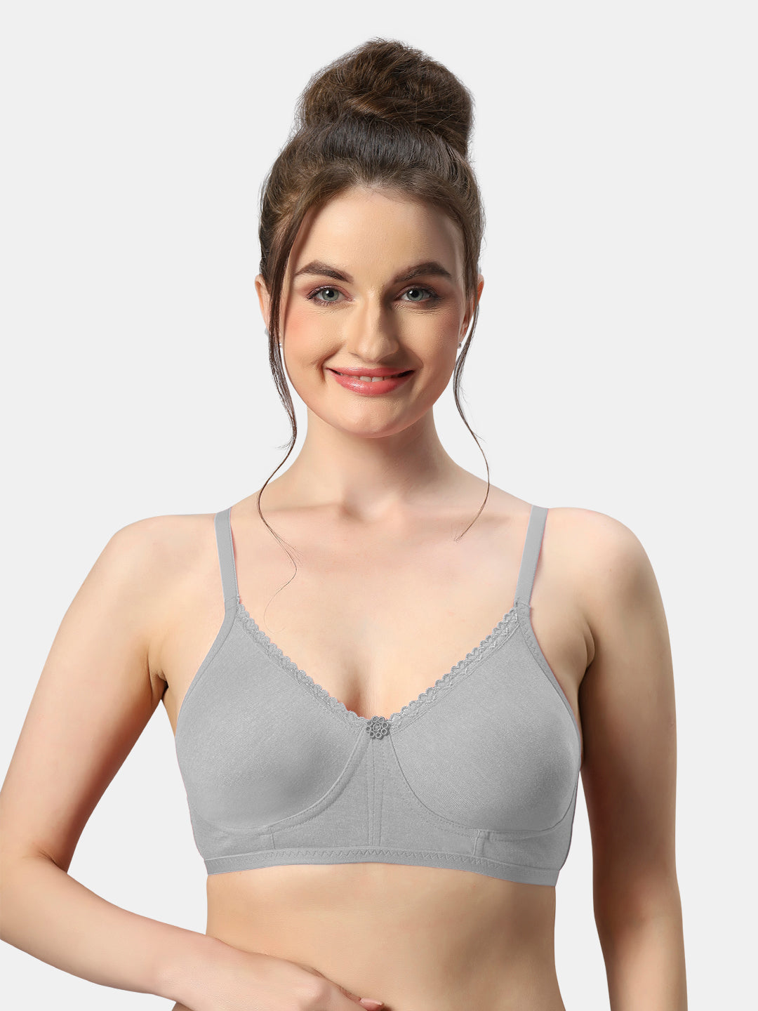 Non-Padded-T-Shirt-Bra-with-Poly-Cotton-Misha-Grey-Lifestyle