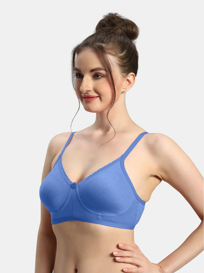 Non-Padded-T-Shirt-Bra-with-Poly-Cotton-Misha-MBlue-Left