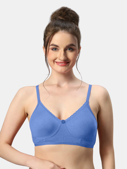 Non-Padded-T-Shirt-Bra-with-Poly-Cotton-Misha-MBlue-Lifestyle