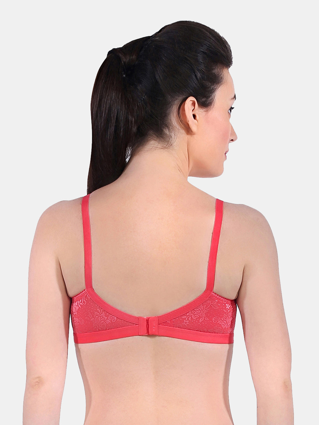 Nutralv-Women_s-Fancy-Net-Regular-Bra-Carrot-Back