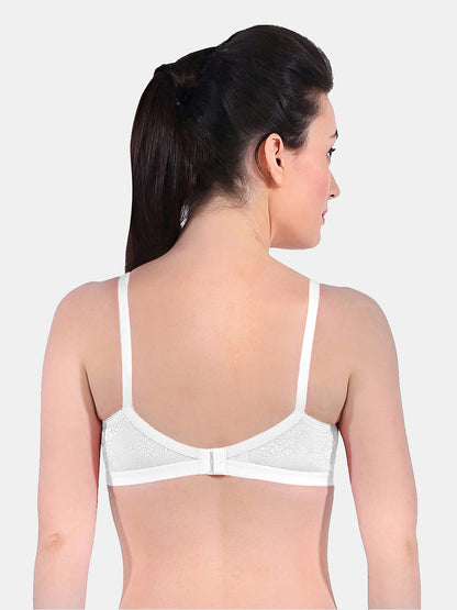 Nutralv-Women_s-Fancy-Net-Regular-Bra-White-Back