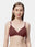 Non Padded Medium Coverage Polyster Cotton Everyday Bra with Adjustable Straps Non Wired and Hook and Eye Closure - Omania