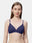 Non Padded Medium Coverage Polyster Cotton Everyday Bra with Adjustable Straps Non Wired and Hook and Eye Closure - Omania