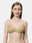 Non Padded Medium Coverage Polyster Cotton Everyday Bra with Adjustable Straps Non Wired and Hook and Eye Closure - Omania