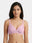 Non Padded Medium Coverage Polyster Cotton Everyday Bra with Adjustable Straps Non Wired and Hook and Eye Closure - Omania