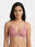 Non Padded Medium Coverage Polyster Cotton Everyday Bra with Adjustable Straps Non Wired and Hook and Eye Closure - Omania