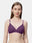Non Padded Medium Coverage Polyster Cotton Everyday Bra with Adjustable Straps Non Wired and Hook and Eye Closure - Omania